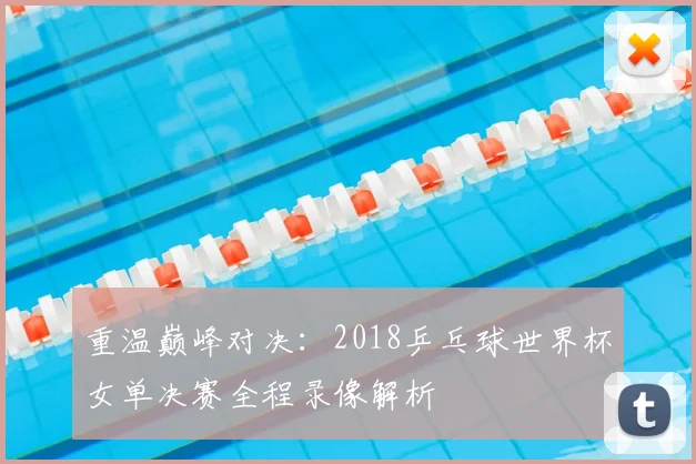 重温巅峰对决：2018乒乓球世界杯女单决赛全程录像解析